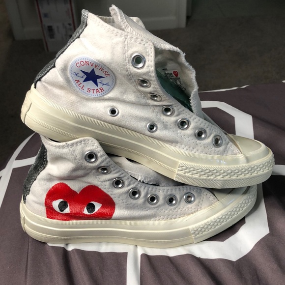Comme des Garcons PLAY Shoes - Converse Play Comme des Garçon size 5